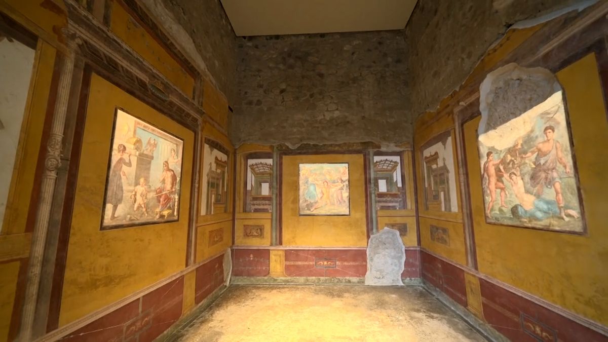 V Pompejích po 20 letech se otevřel dům Vettiových, Sixtinská kaple města